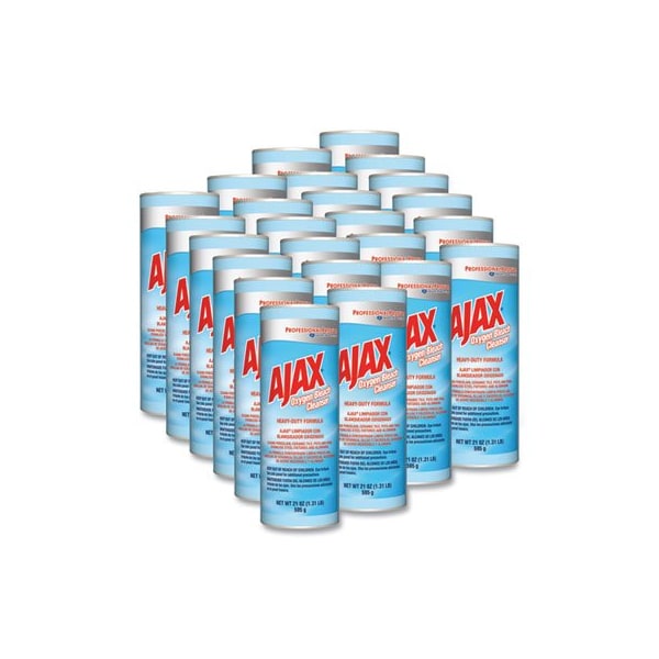 Colgate-Palmolive Ajax, Oxygen Bleach Powder Cleanser, 21oz Can, 24PK 14278CT - main